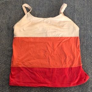 LULULEMON color block tank Sz 12